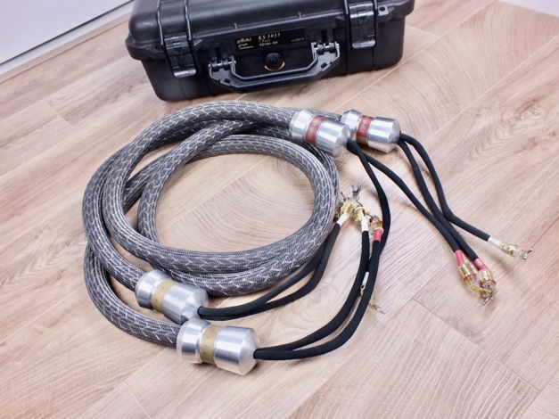 Kimber Kable Select KS-3033 audio speaker cables 2,1 metre