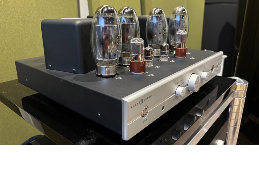 Cary Audio SLI-100 Vacuum Tube Integrated Amplifier in Silver EXCELLENT