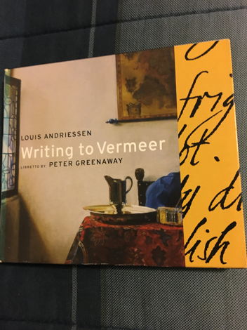 Louis Andriessen Peter Greenaway Writing to Vermeer Cd ...