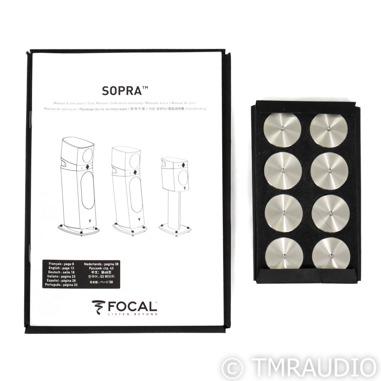 Focal Sopra No. 3 Floorstanding Speakers; Black Lacquer... 8