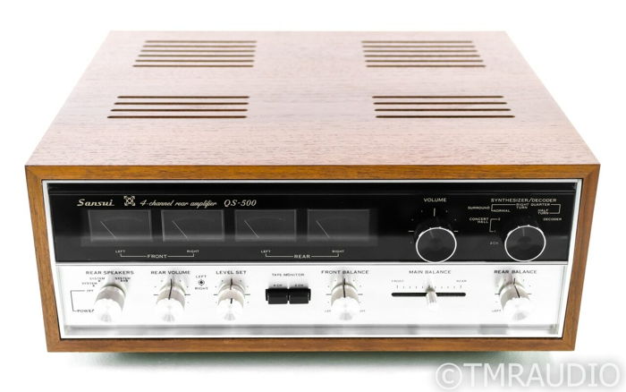 Sansui QS-500 Vintage 4 Channel Rear Amplifier; Quadrop...