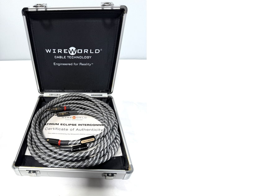 Wire World Platinum Eclipse  8 Phono Cables 2M