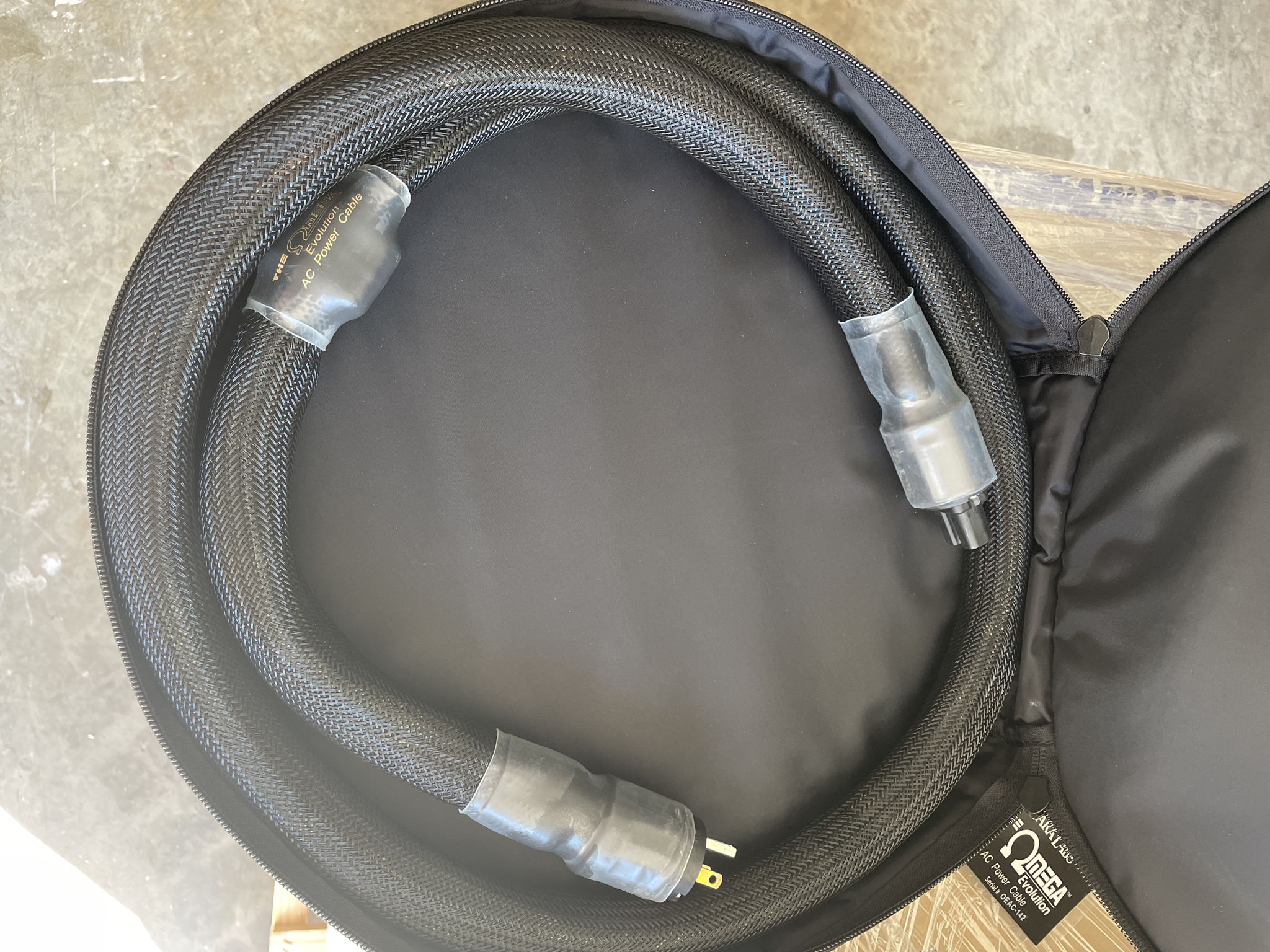 Tara Labs The Omega Evolution 6ft power cord 15A  -  ne... 2