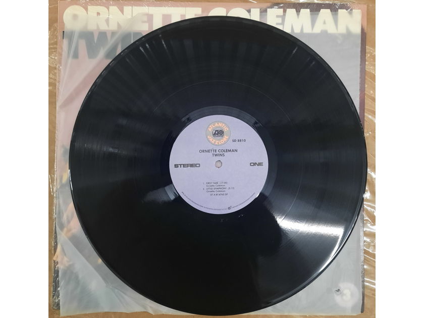 Ornette Coleman - Twins NM VINYL LP 1981 REISSUE Atlantic Records  SD 8810