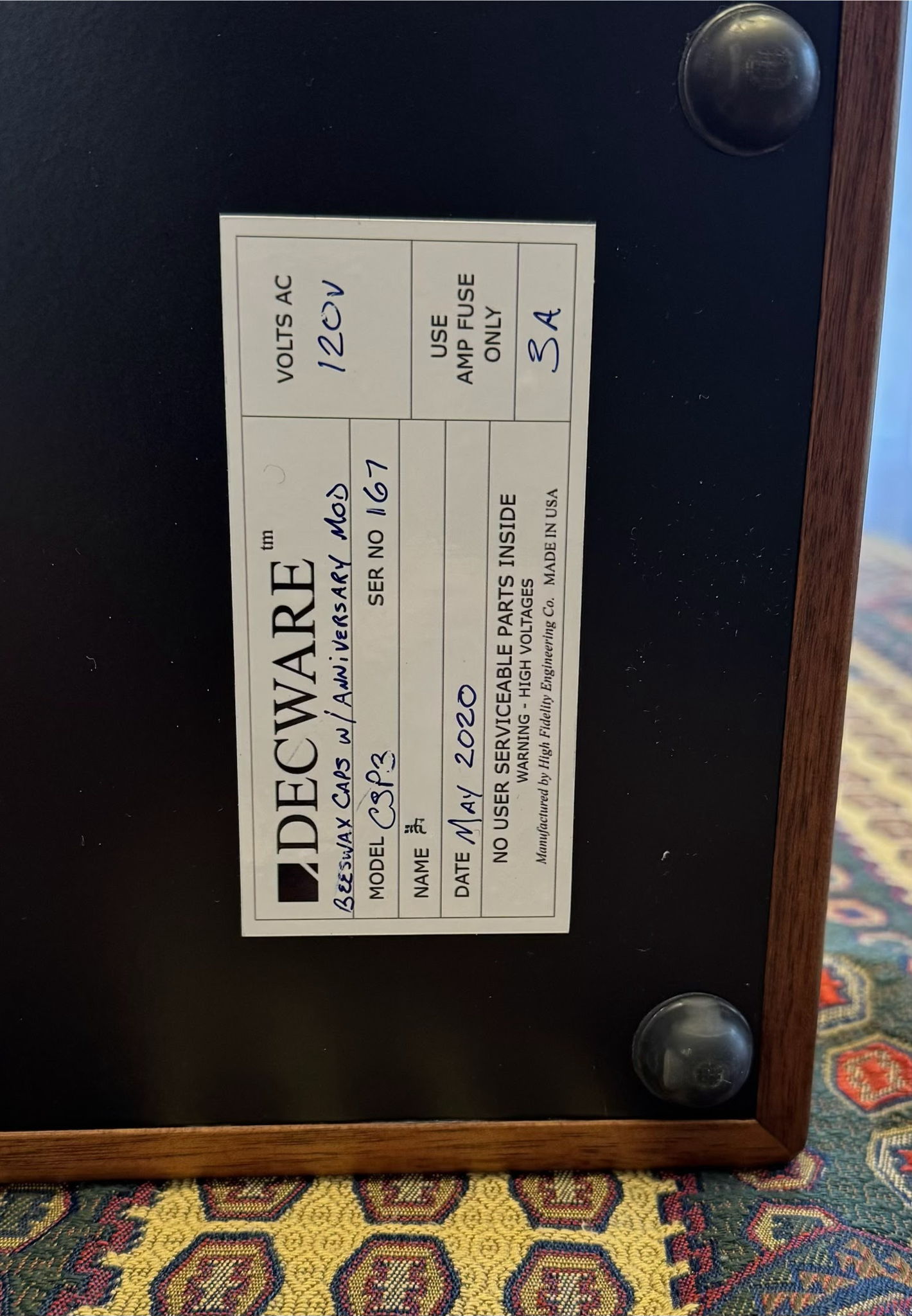 Decware Zen Mystery Amp and CSP3 Preamp 9