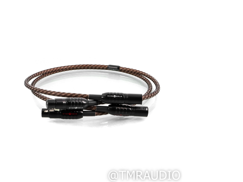 WireWorld Eclipse 8 XLR Cables; 1m Pair Balanced Interconnects (75019)