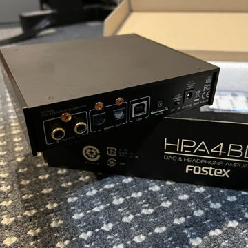 Fostex HPA-4BL Dac with Balanced Headphone Amp