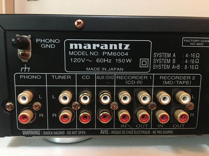 Marantz  PM-6004  45WPC Remote Integrated Amp with Phono Stage, Exceptional Sound!