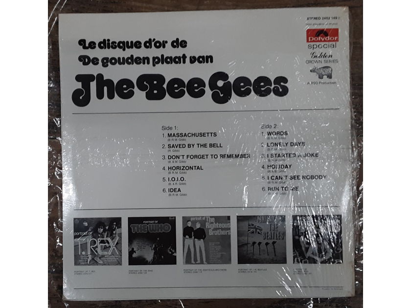 The Bee Gees Le Disque D'or De / De Gouden Plaat Van 1973 SEALED VINYL LP BELGIUM IMPORT Polydor 2482 149