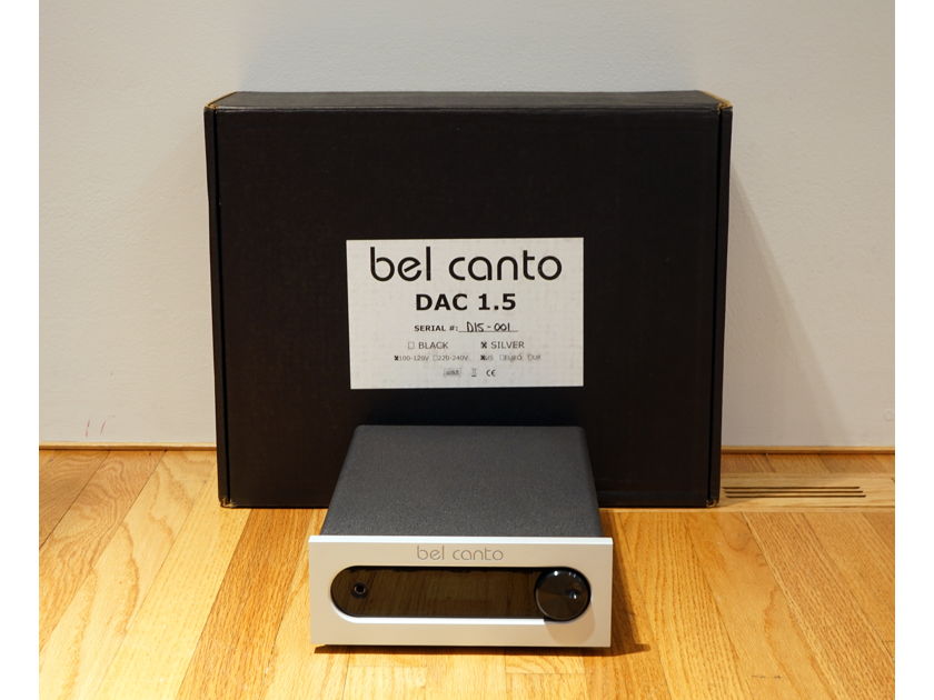 Bel Canto Design DAC 1.5 DAC/Preamp/Headphone amplifier