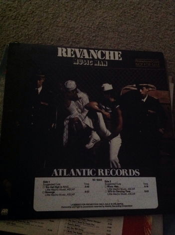 Revanche Music Man Atlantic Records Promo LP