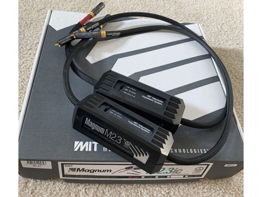 MIT Cables Magnum M2.3 interconnect RCA 1.0m