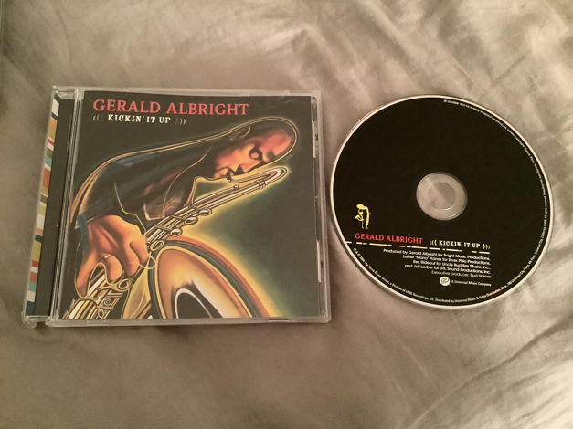 Gerald Albright GRP Records CD  Kickin It Up