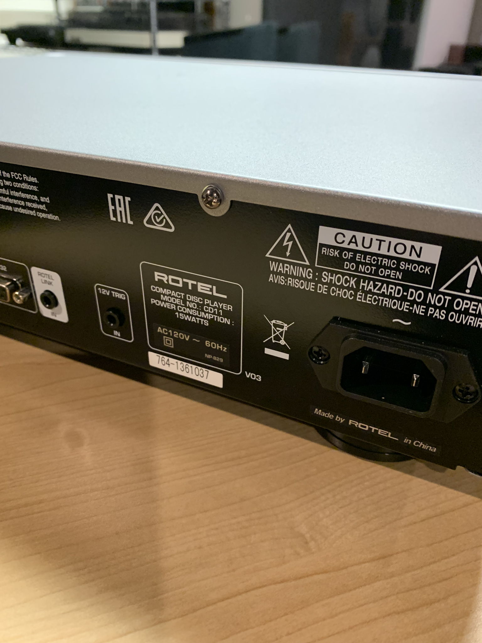 Rotel CD11 Tribute 4