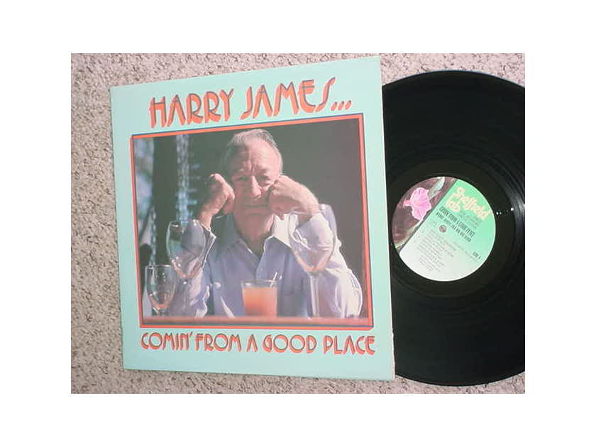 Sheffield Lab Harry James lp record - comin from a good place direct to master disc big band jazz