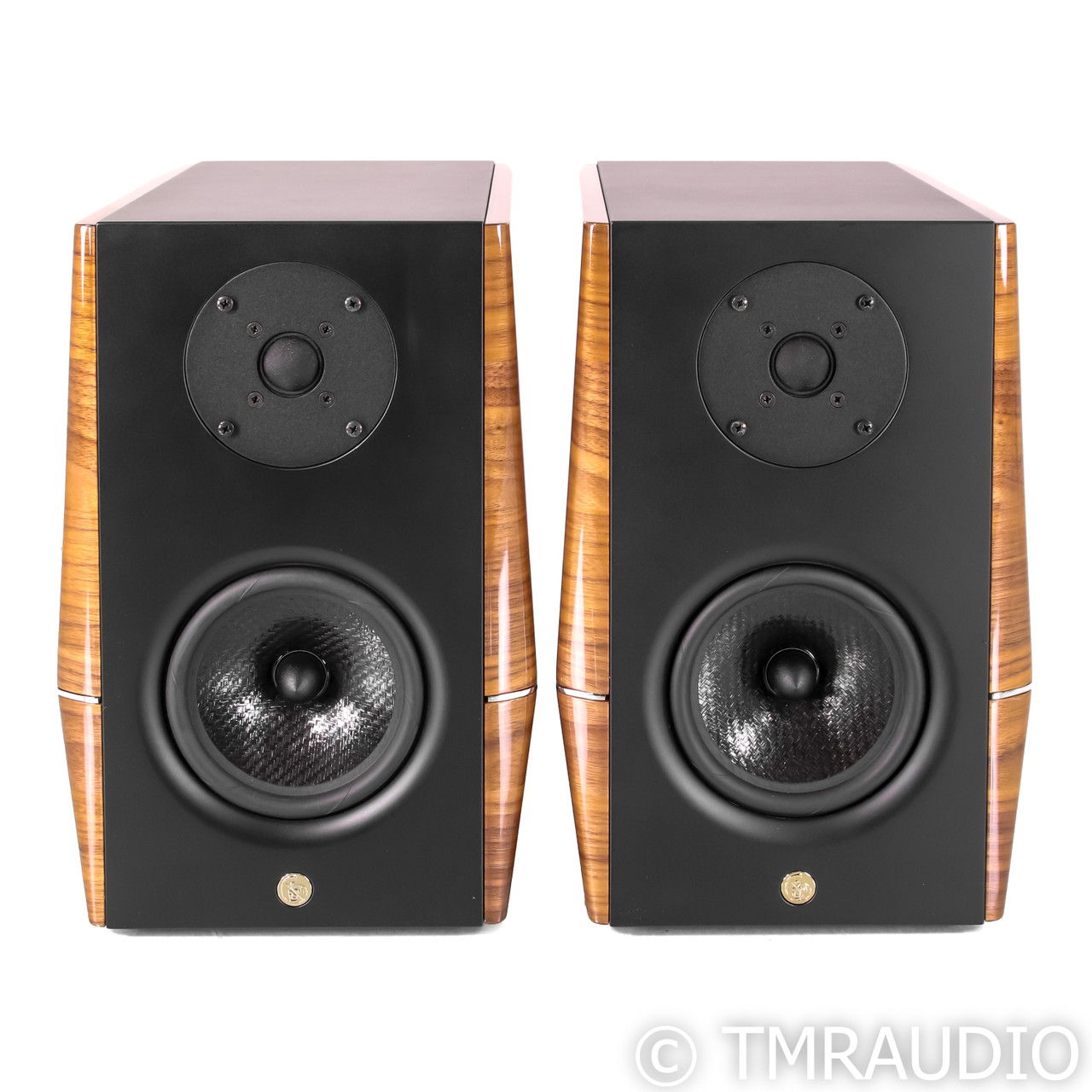 Gold Note A3 EVO Bookshelf Speakers; Gloss Walnut Pair ... 3