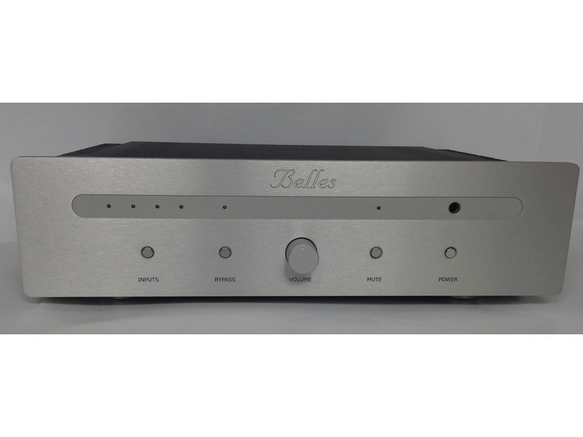 New from David Belles!  The Belles Aria Dual Mono Integrated Amplifier