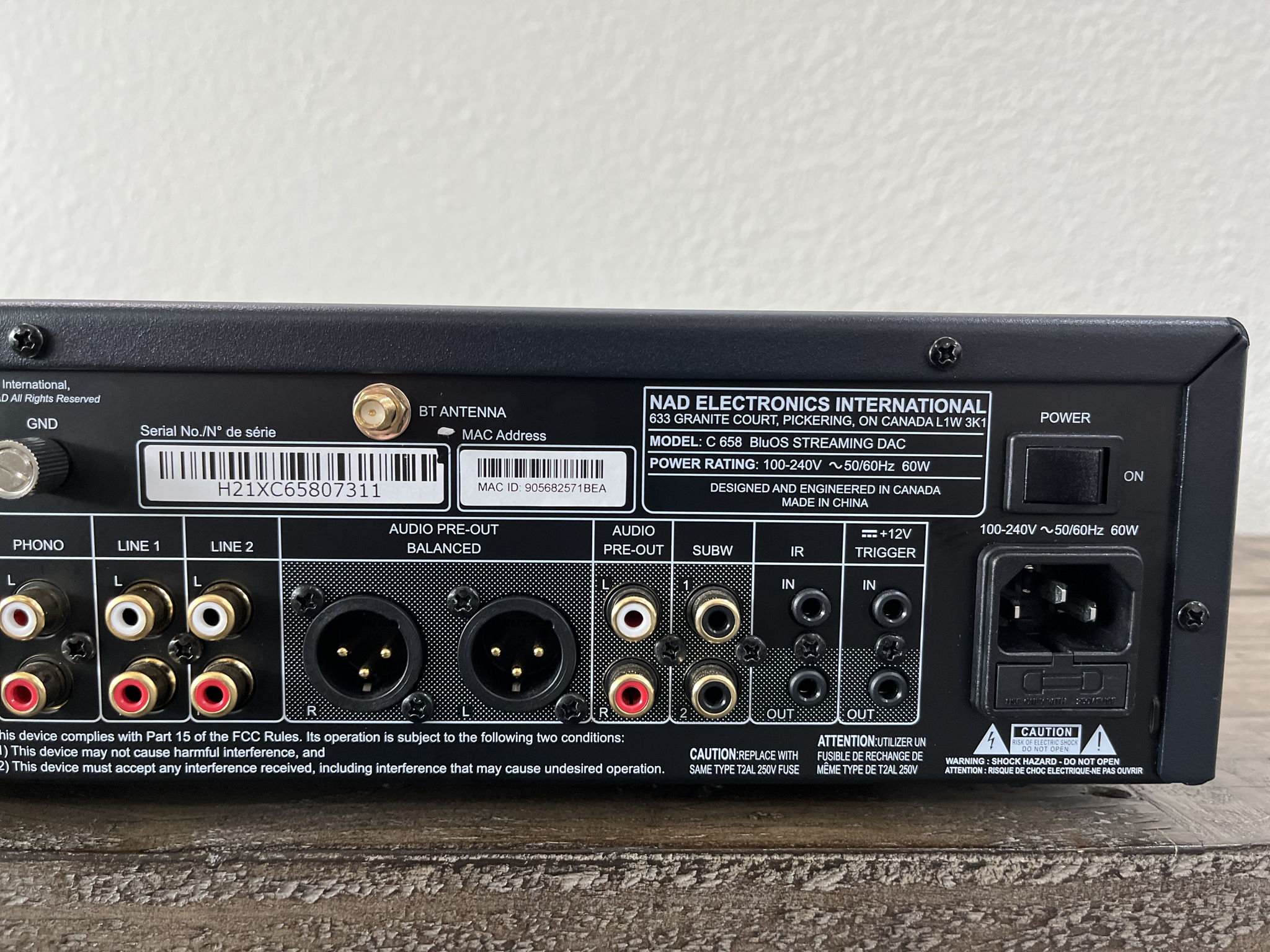 NAD C658 Network Player/Preamp/DAC - Open Box - Excelle... 7