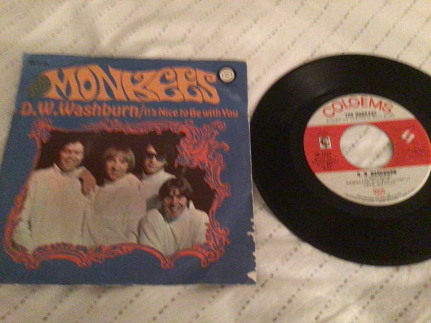 The Monkees 45 With Picture Sleeve  D.W. Washburn/It’s ...
