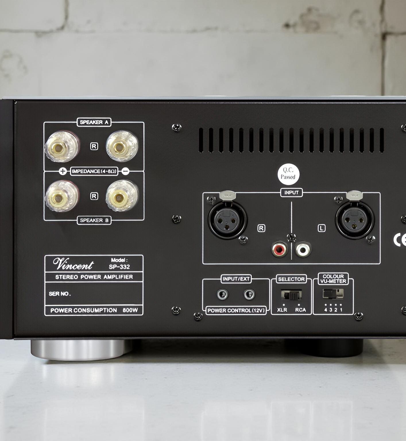 Vincent Audio SP-332 Tube/Hybrid 150/220WRMS Stereo Amp... 10