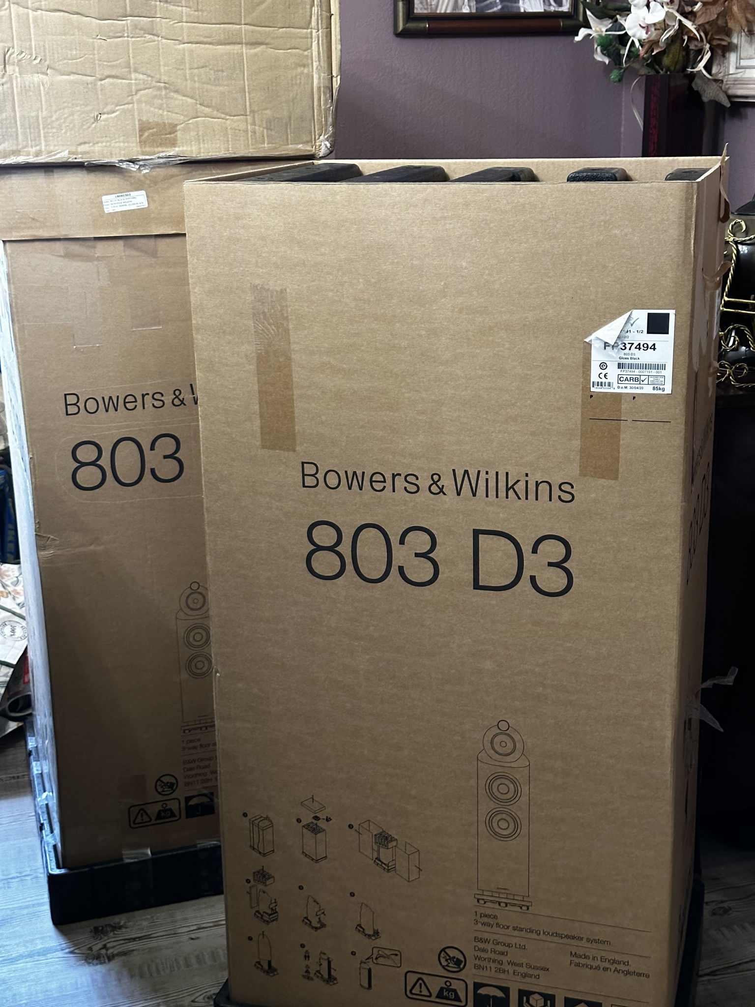 B&W (Bowers & Wilkins) 803 D3 - Pair 4