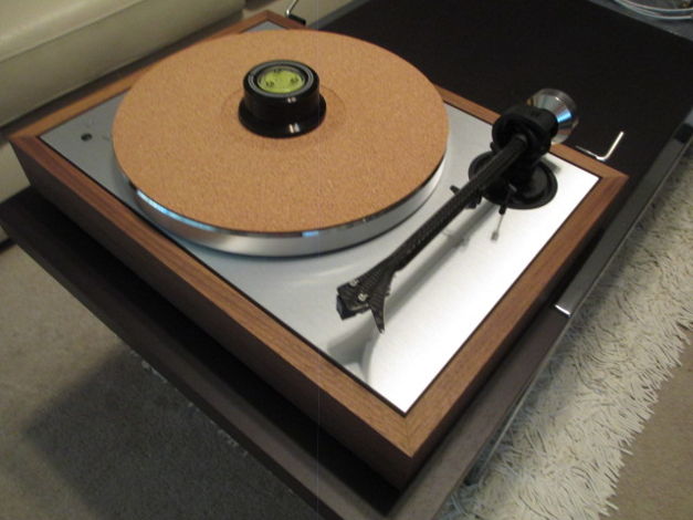 Pro-Ject Classic SB Walnut Turntable w/Extras, Boxed Ex...