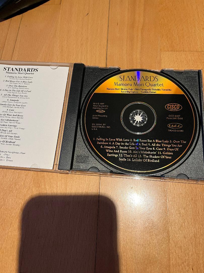 MAMORU MORI STANDARS GOLD24 CISCO CD Pre-owned-EX 2