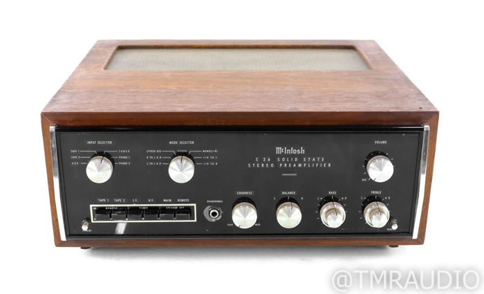 McIntosh C26 Vintage Stereo Preamplifier; C-26; MM Phon...