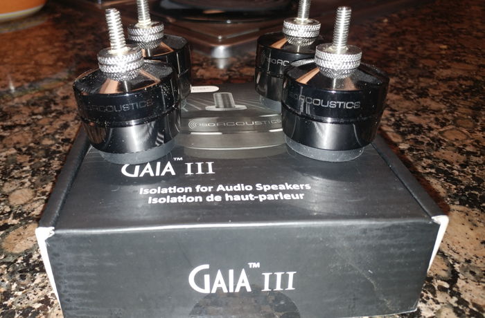 IsoAcoustics GAIA III Isolation Speaker/Equipment Feet ...