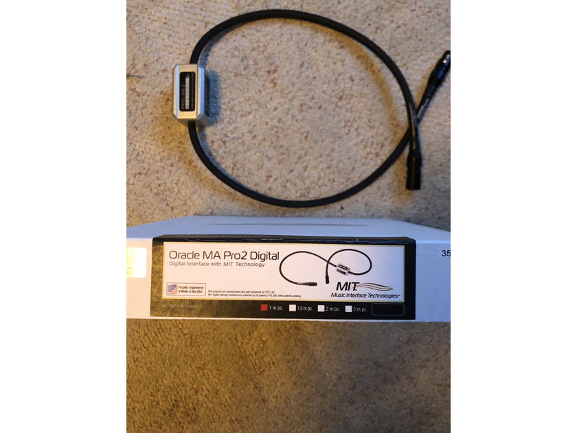 MIT Oracle AES/EBU / Digital cable Pro 2 One meter xlr