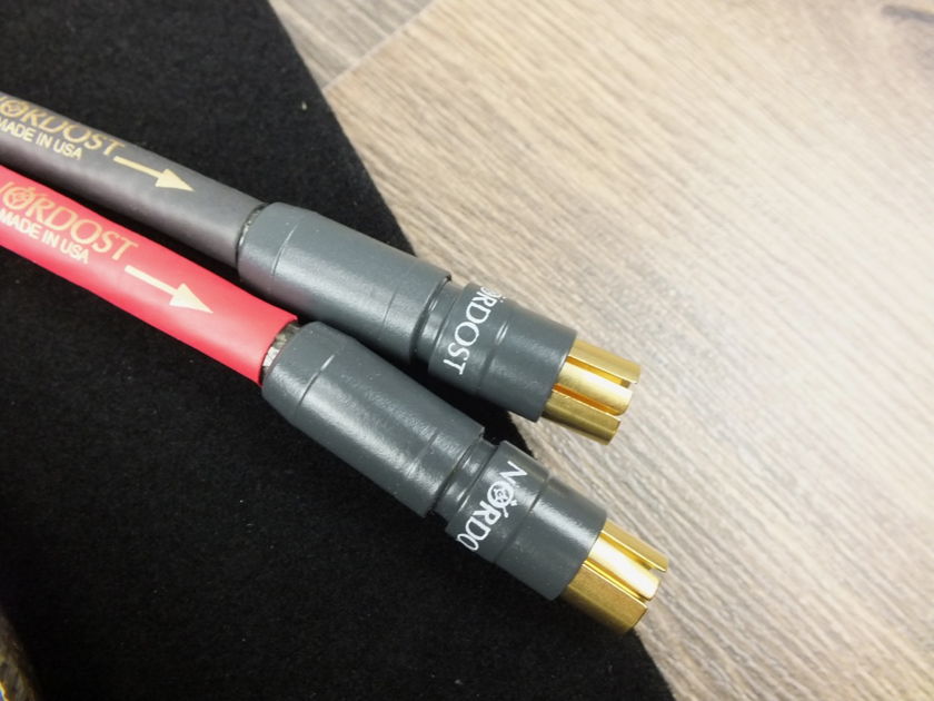Nordost Norse Tyr 2 interconnects RCA 1,0 metre