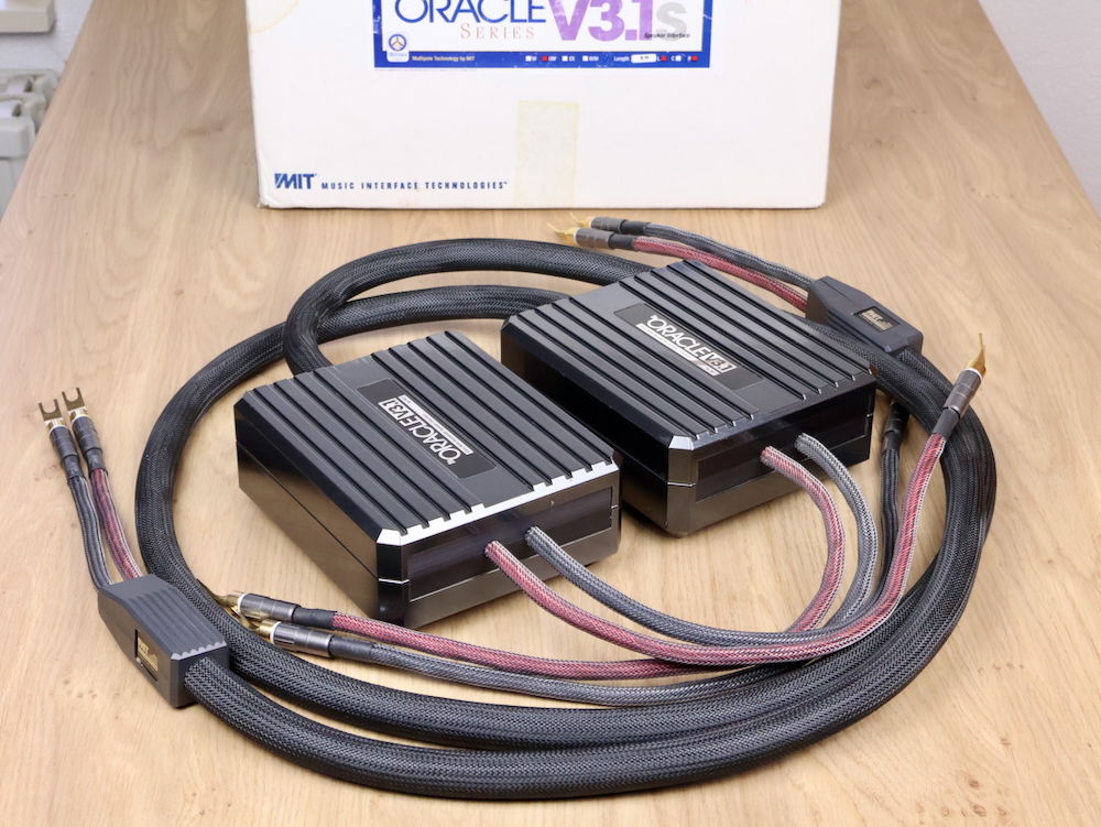 MIT Cables Oracle V3.1 highend audio speaker cables 2,4...