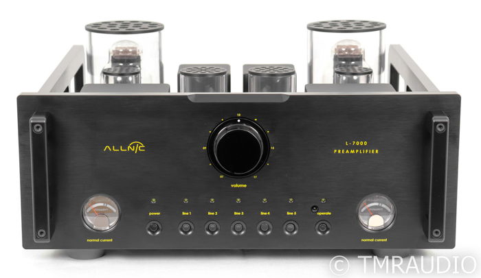 Allnic L-7000 Stereo Tube Preamplifier; Remote; Black (...