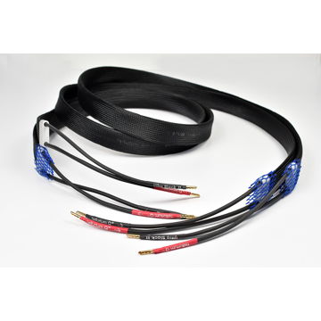 Tellurium Q Ultra Black II, 2.5m pair Speaker Cable
