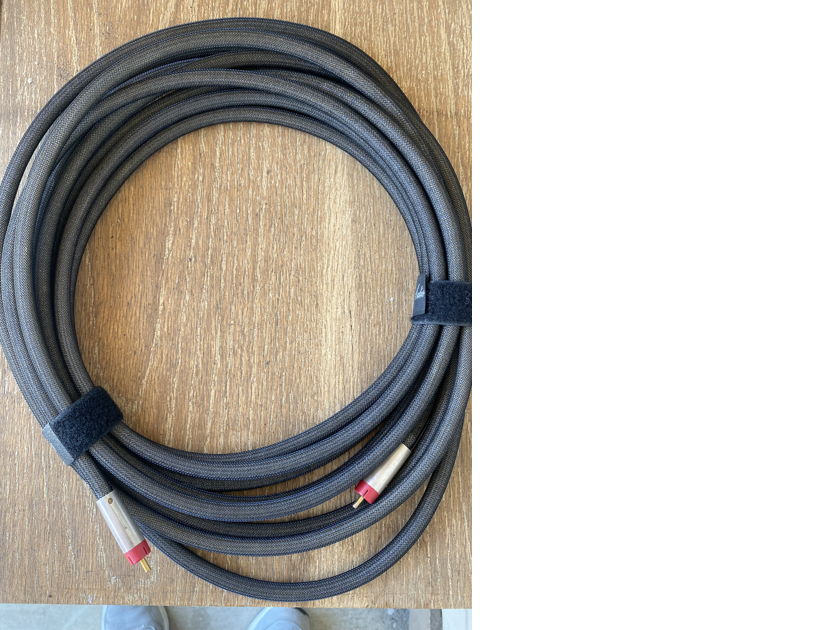 Silversmith Audio Silver RCA Interconnect For Sale Audiogon