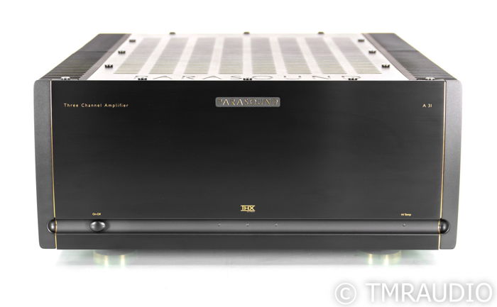 Parasound Halo A31 3-Channel Power Amplifier; Black; A-...