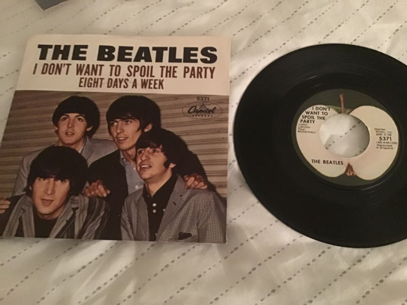 The Beatles  Eight Days A Week/I Don’t Want To Spoil The Party With PS