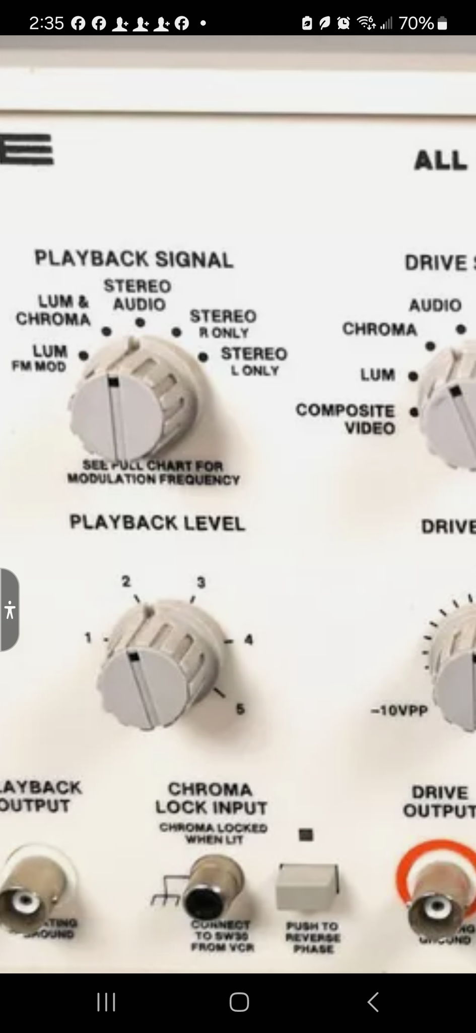 SECORE VC93 All Format VCR Analyzer TEST EQUIPMENT Flaw... 11