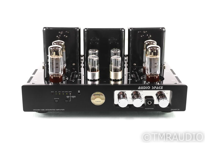 Audio Space Galaxy 34 Stereo Tube Integrated Amplifier; Remote (30301)