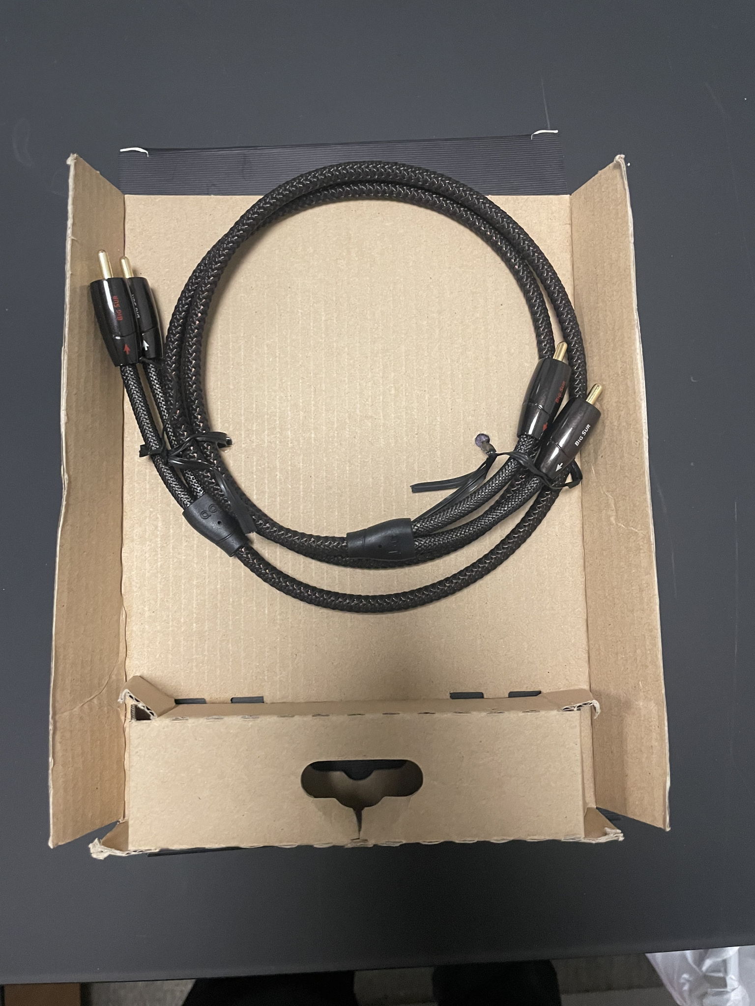 *USED* AudioQuest Big Sur Interconnects 1-Meter or 3.4-... 3