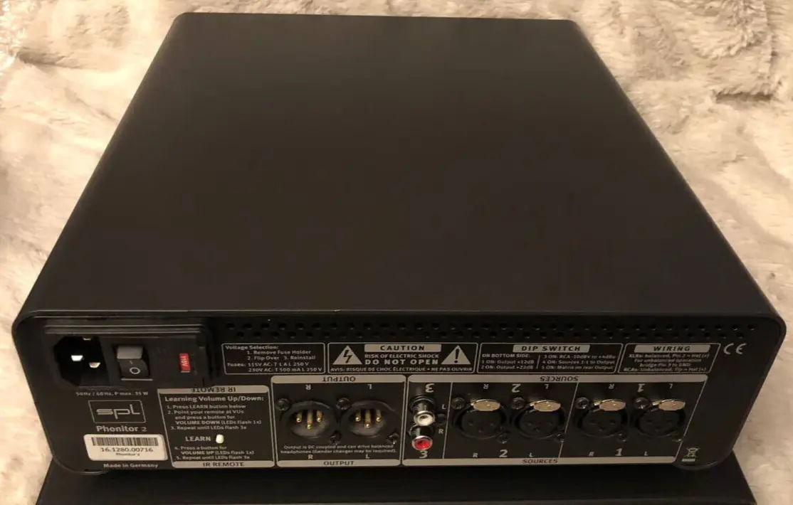 Used SPL Phonitor 2 1280 Headphone Amplifier 6