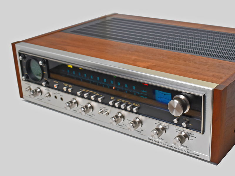 ★PIONEER 4CHANNEL STEREO RECEIVER F-100 PIONEER 4 Channel Stereo Receiver ED-110 Very Rare Vintage