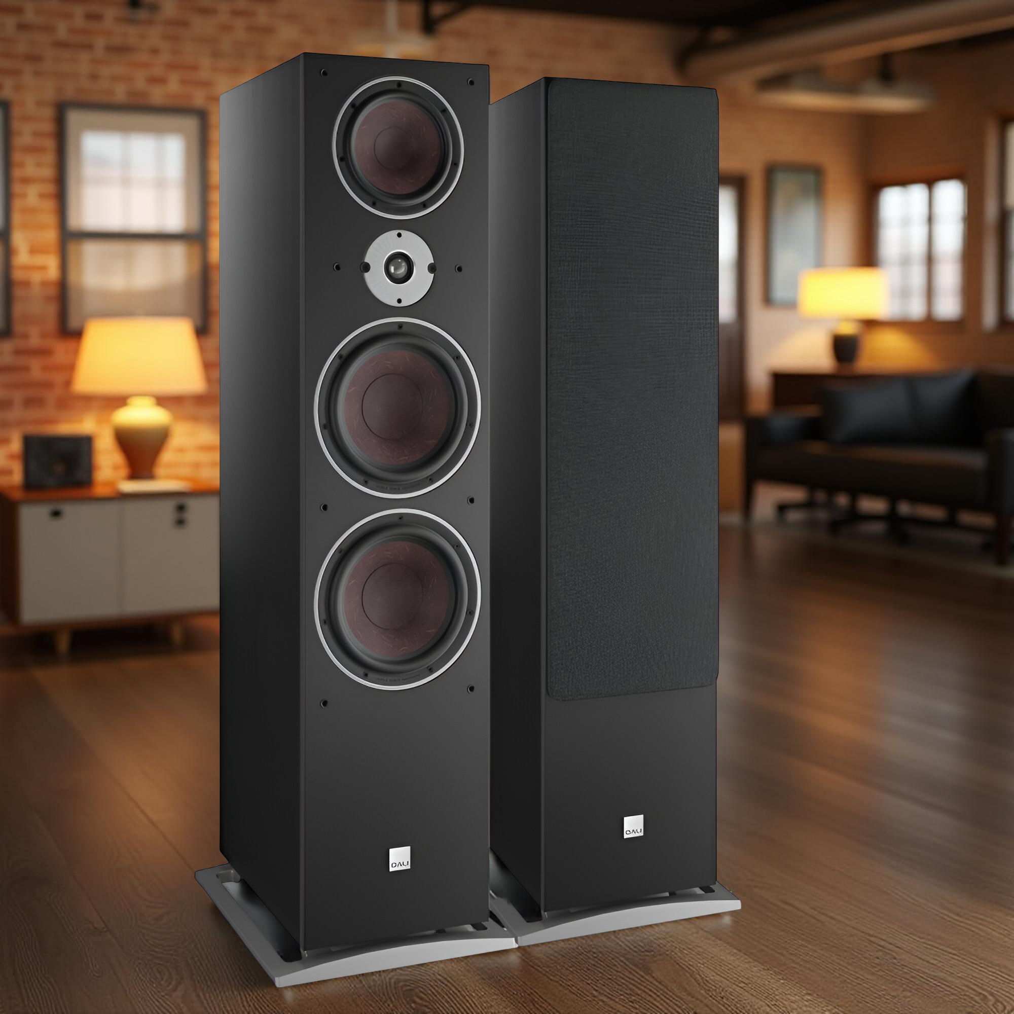 DALI OBERON 9 Floorstanding Speakers in Black Ash - Now... 7
