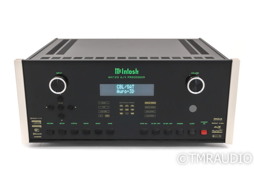 McIntosh MX123 13.2 Channel Home Theater Processor; MX-123; Spotify Connect (50752)
