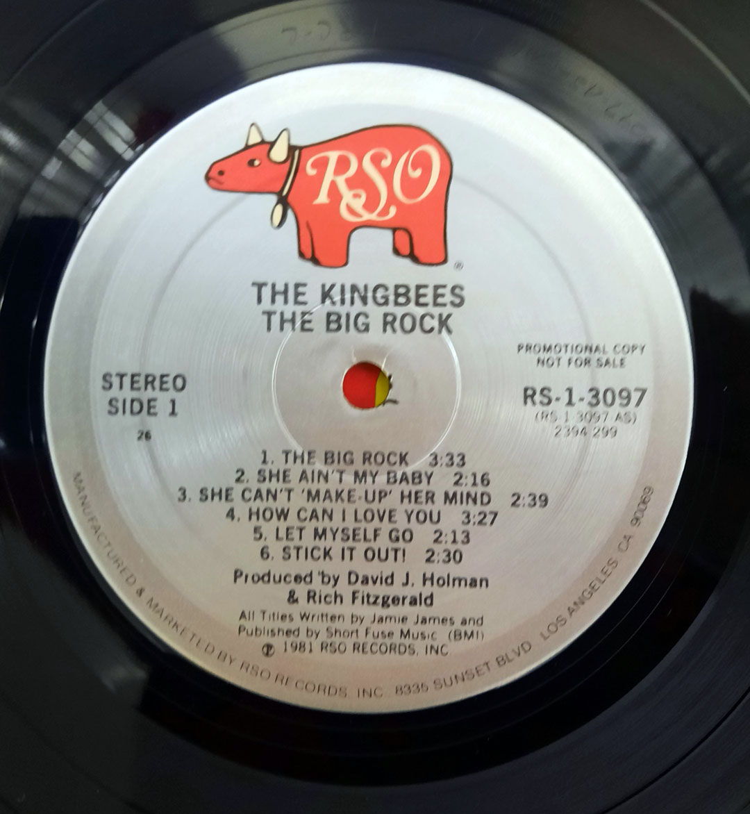 The Kingbees – The Big Rock 1981 NM PROMO ORIGINAL VINY... 6