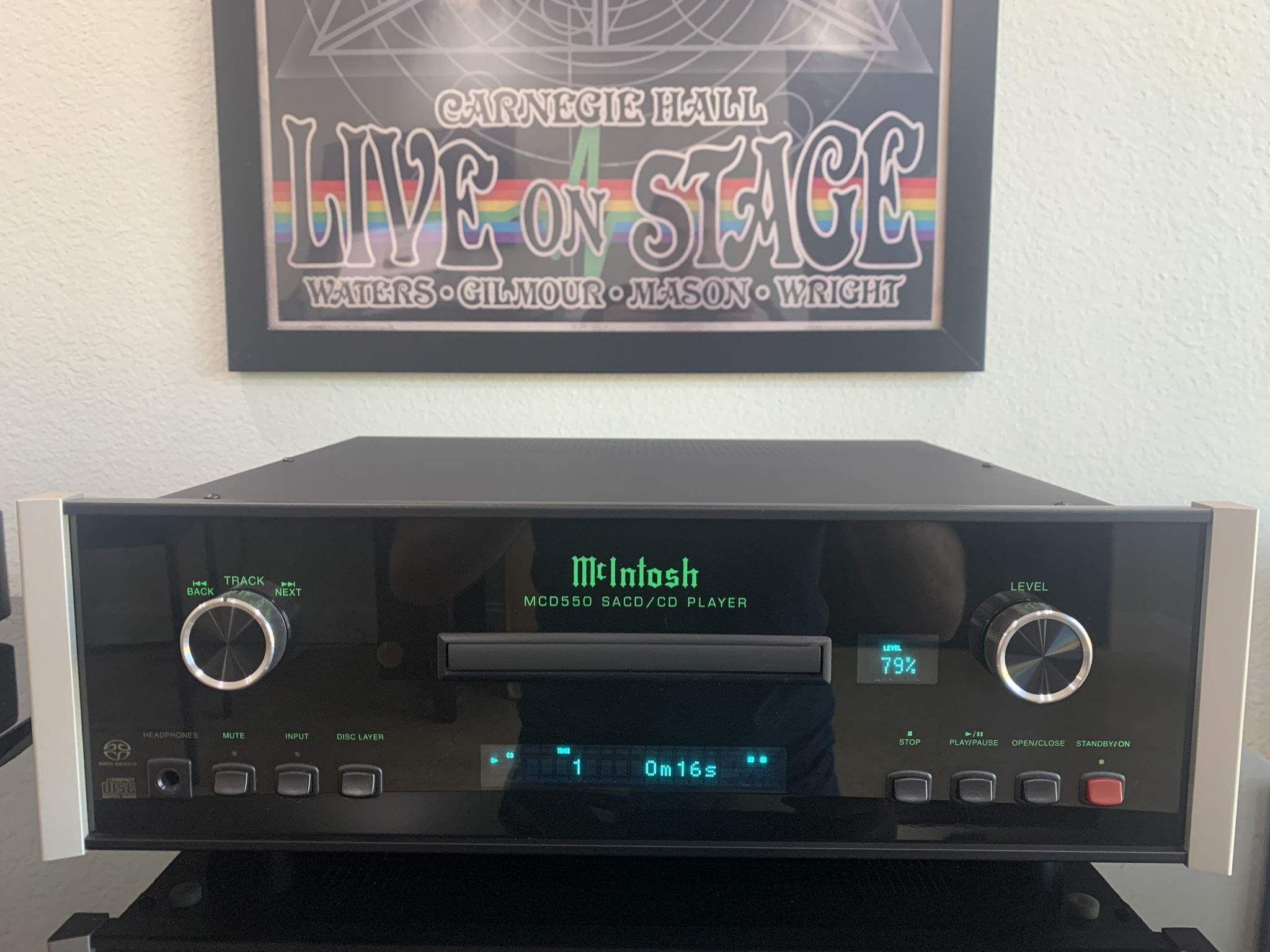 McIntosh MCD-550 SACD Player - Very Good Condition!