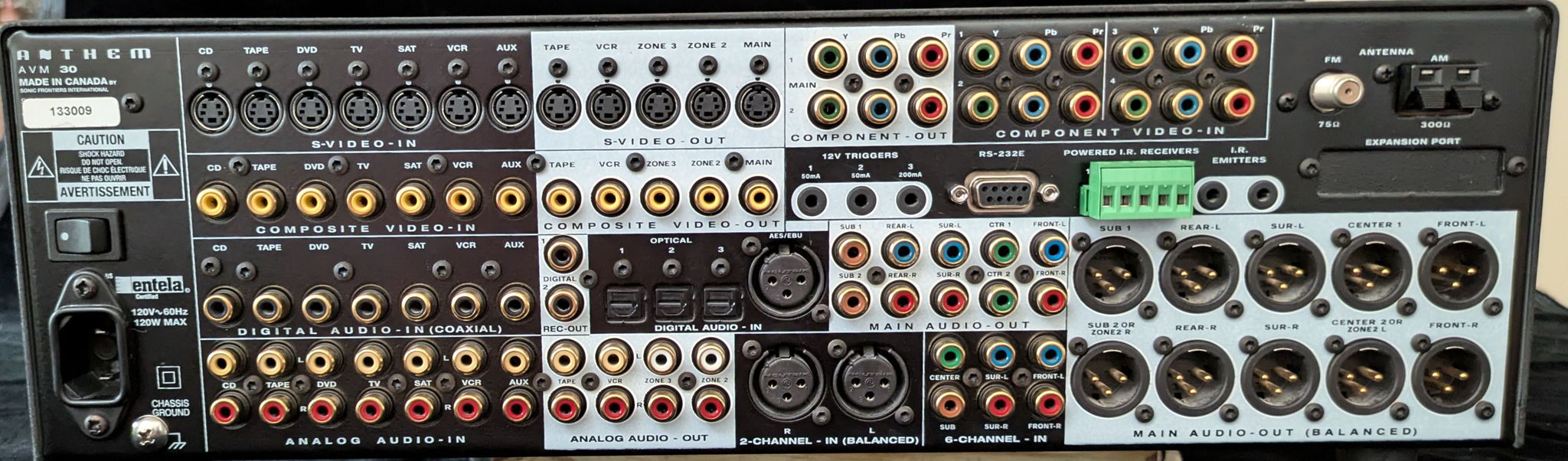 Anthem Preamplifier-Processor-Tuner