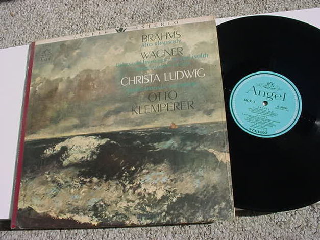 Classical Brahms alto rhapsody lp record Wagner Christa...