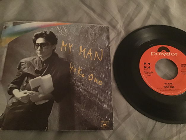 Yoko Ono  My Man 45 With Picture Sleeve Vinyl NM