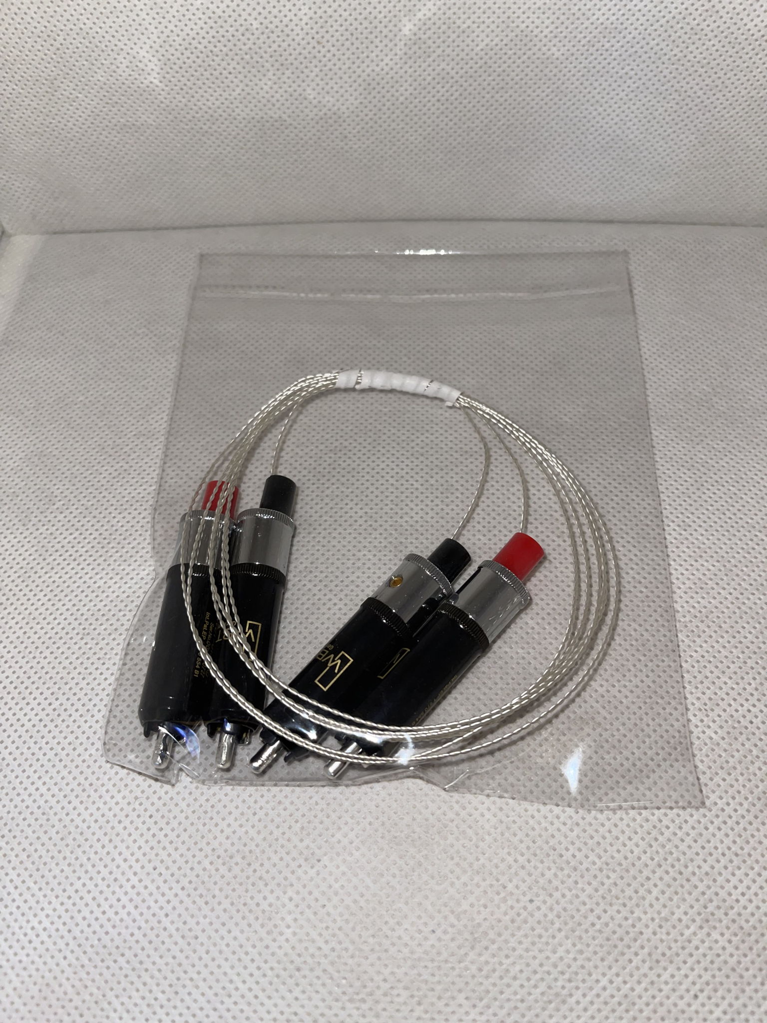 Elf Custom Cables Custom Silver OCC interconnects 1M 2